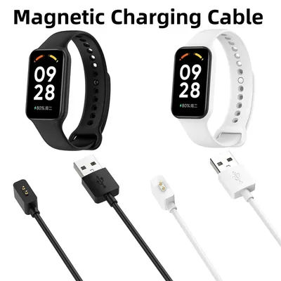 Câble de chargement magnétique pour Xiaomi Redmi Watch 5 5Lite 5Active 4 Mi Band 8 8 Pro 9, câble de chargement USB pour chargeur Redmi Band 2
