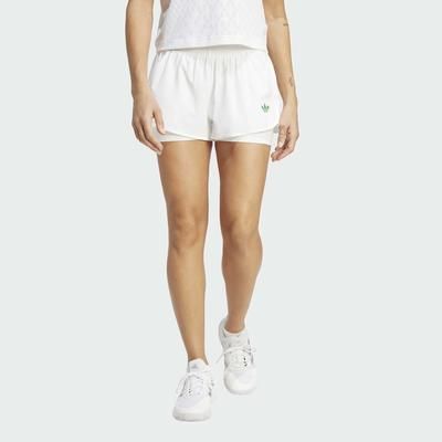 adidas Wimbledon 2025 Shorts Pro Women's Tennis Apparel White