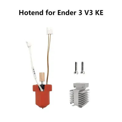 For Creality Ender 3 V3 KE Hotend Kit Ceramic Heating Block Nozzle Extruder 300°C 60W Fast Heating High Thermal 3D Printer Parts