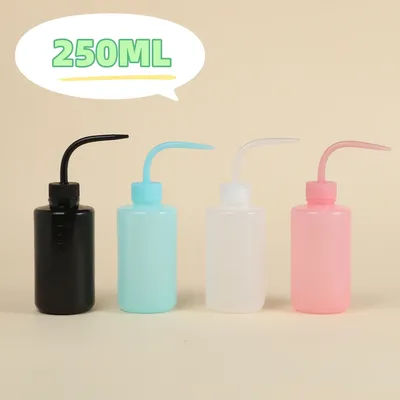 250/500ml Plastic Makeup Tool Clean Squeeze Bottle Eyelash Laboratory Measuring Extension Cleaning Bottles Washing Bottle