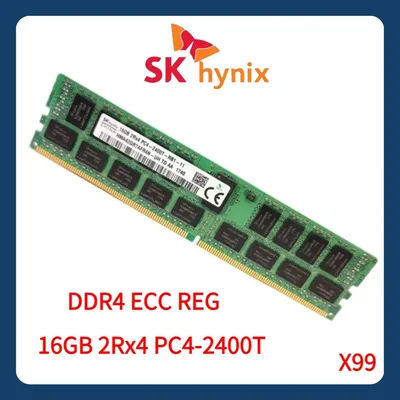 SK hynix 16GB 2Rx4 2400T DDR4 2400MHz ECC REG RDIMM 2RX4 RAM 16G Server memory X99 can use