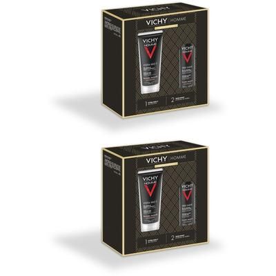 Vichy Homme Set Gel Doccia + Schiuma da Barba 2 2x1 pz