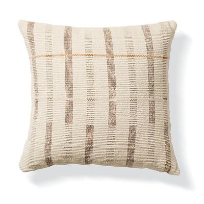 Renley Woven Pillow - Brown - Grandin Road
