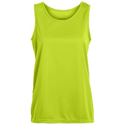 Augusta Sportswear 1706 Athletic Girls Training Tank Top in Lime size Medium | Polyester