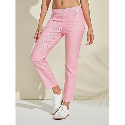 Per donna Pantaloni da golf Rosa baby Nero Giallo Pantaloni Abbigliamento da golf da donna Abbigliamento Abiti Abbigliamento