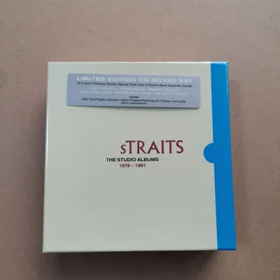 New Heavy Metal Rock Band Music CD Collection Gift Box Strait British Rock Band (1978-1991) 6CD