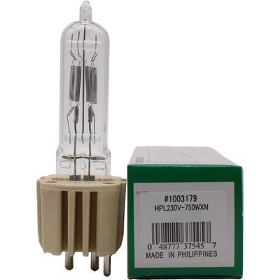 Ushio HPL 750W 230X+ 1500HR Stage & Studio Lamp 750/230 - 1003179