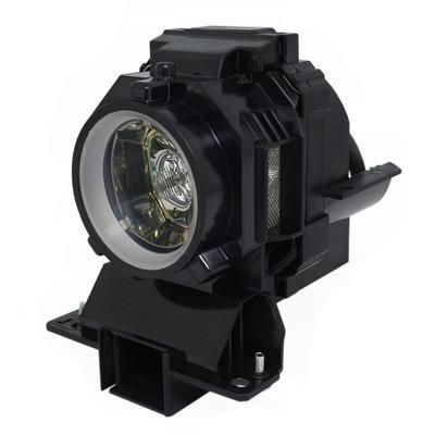 Jaspertronics™ Original Lamp & Housing for the Hitachi CP-X10001 Projector - 1 Year Warranty