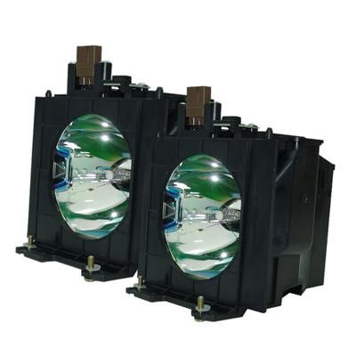 Jaspertronics™ Original ET-LAD40W Lamp & Housing for Panasonic Projectors - 1 Year Warranty