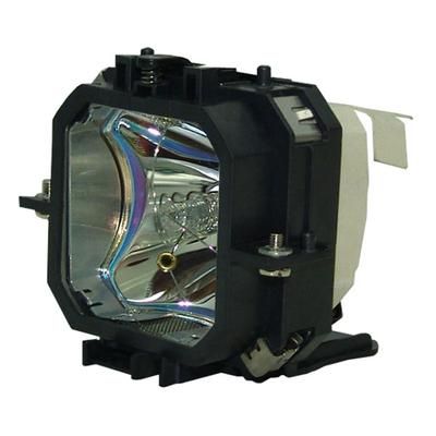 Jaspertronics™ Original Lamp & Housing for the Epson Powerlite 730C Projector - 1 Year Warranty