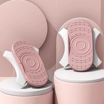 Adjustable Waist Twisting Disc Premium Weight Loss Twist Board For Effective Core Training And Slimming pink