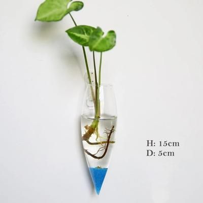 Fashion Glass Flower Vase Terrarium Fish Tank Aquarium Home Garden Decoration 10