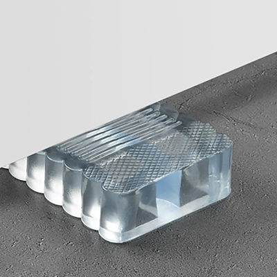 Anti Collision Rubber Safety Guard Door Stop Grey