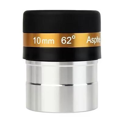 Wide Angle Telescope Eyepiece 62 Degree Aspheric Fully Coated Lens black 10mm