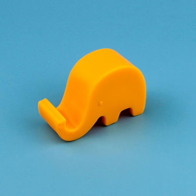 Plastic Elephant Phone Holder Orange
