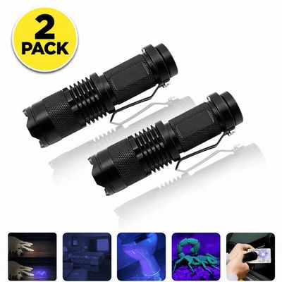 UV Ultra Violet LED Flashlight, Blacklight Inspection Torch For Currency, Pet Stains, And Leak Detection UV Ultra Violet LED Flashlight, Blacklight Inspection Torch For Currency, Pet Stains, And Leak Detection