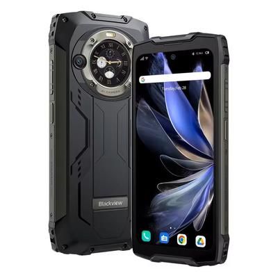 Rugged Dual Display Smartphone With Android 13 And Helio G99 8GB 12GB RAM black
