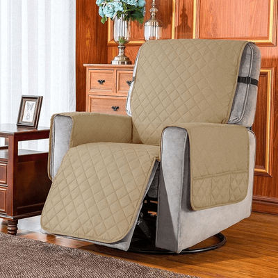 Recliner Chair Cover Khaki