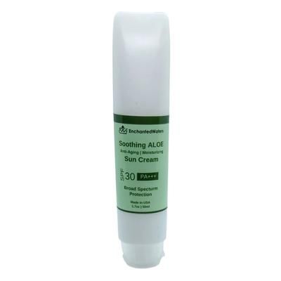 Aloe Soothing Sun Cream SPF30 PA+++ Anti Aging Healing Peptide Sunscreen 50ml Aloe Soothing Sun Cream SPF30 PA+++ Anti Aging Healing Peptide Sunscreen 50ml