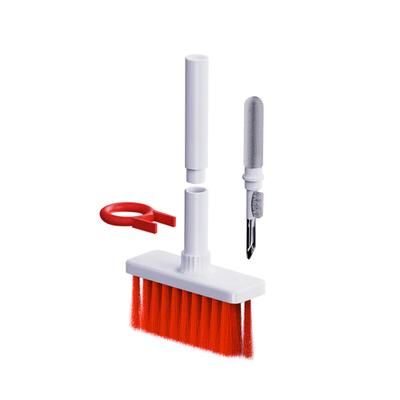 5 In 1 Keyboard & Earphone Cleaner Red