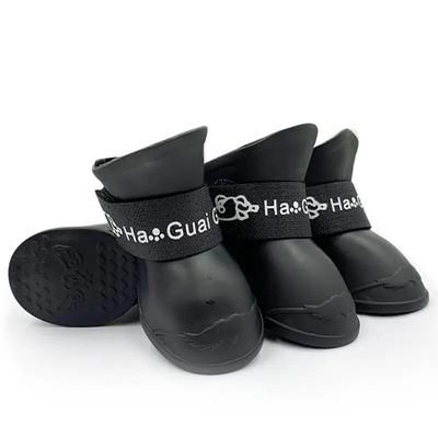 Waterproof Dog Rain Shoes | Anti slip Pet Boots For Cats | Outdoor Ankle Boots L 3