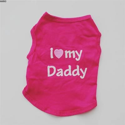 Summer Pet T Shirt: Cute Printed Design For Small Dogs Cotton Vest Apparel XS 4
