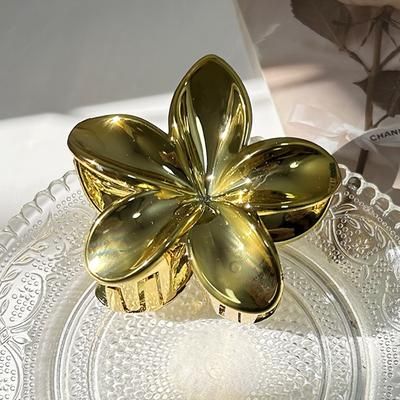 Large Boho Flower Hair Claw Clips For Women, Stylish Hairpins & Barrettes For Beach & Everyday Wear 10