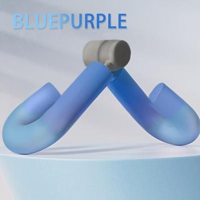 Pelvic Floor Muscle Training & Leg Slimming Device, Multi Functional Postpartum Repair Leg Clamp blue purple