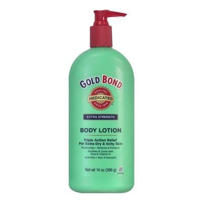 Gold Bond Extra Strength Medicated Hand and Body Moisturizer 14 oz. Pump Bottle Scented Lotion (1230693_EA)