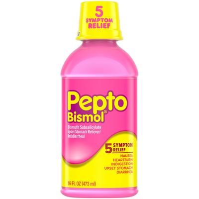 Pepto Bismol Anti-Diarrheal 262 mg Strength Liquid 16 oz. (260851_EA)