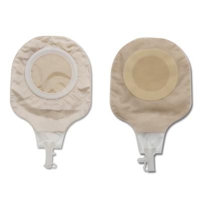 Premier Ostomy Pouch One-Piece System 12 Inch Length Flat, Trim to Fit 2-3/4 Inch Stoma Drainable (532957_BX)