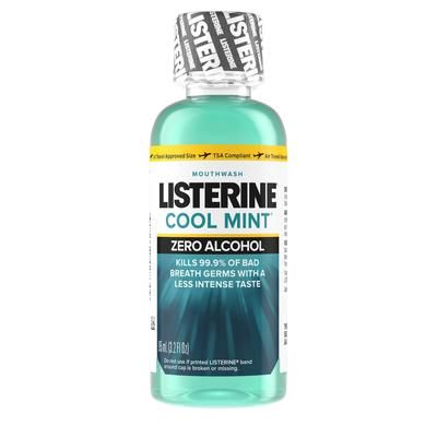 Listerine Zero Mouthwash 3.2 oz. Clean Mint Flavor (780431_CS)