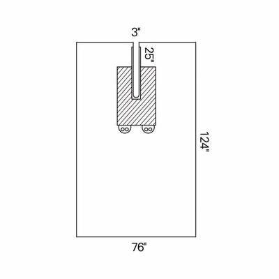 EENT Drape EENT Split Drape 76 W X 124 L Inch Sterile (314239_EA)