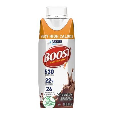 Boost Very High Calorie Oral Supplement Chocolate Flavor Liquid 8 oz. Reclosable Carton (1212300_EA)