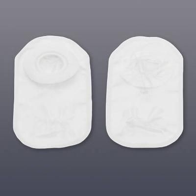 Pouchkins Premie Ostomy Pouch One-Piece System 6 Inch Length Flat, Trim To Fit Up to 5/8 Inch Stoma Closed End (341445_BX)