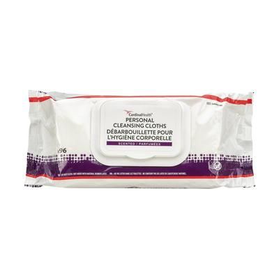 Cardinal Health Personal Cleansing Wipe Soft Pack Unscented 96 Count (1163972_CS)