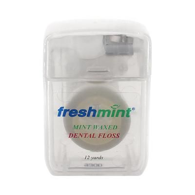 Freshmint Dental Floss 12 Yard Mint Flavor (810220_PK)