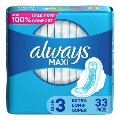 Always Maxi Feminine Pad With Wings Regular Absorbency (1231753_PK)