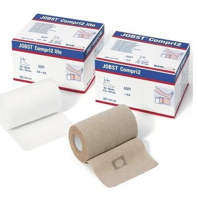 JOBST Compri2 2 Layer Compression Bandage System 9-3/4 to 12-1/2 Inch No Closure Tan NonSterile 40 mmHg (976026_EA)