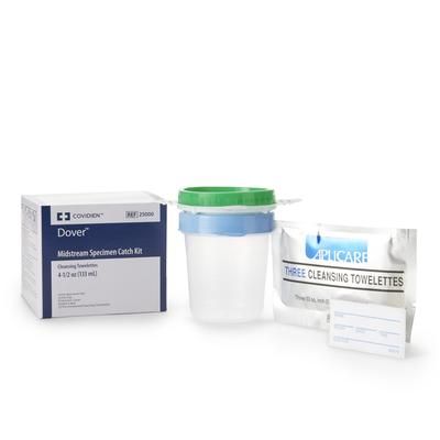 Dover 25000 Urine Specimen Collection Kit 4.5 oz. Specimen Collection Container Sterile (182381_CS)