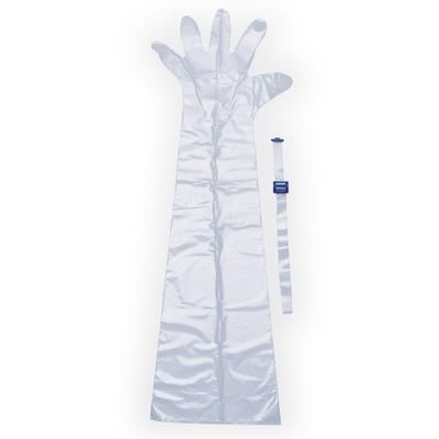 AquaGuard Glove Shower Sleeve IV Site Barrier Protector 34 Inch Length NonSterile (1137878_CS)
