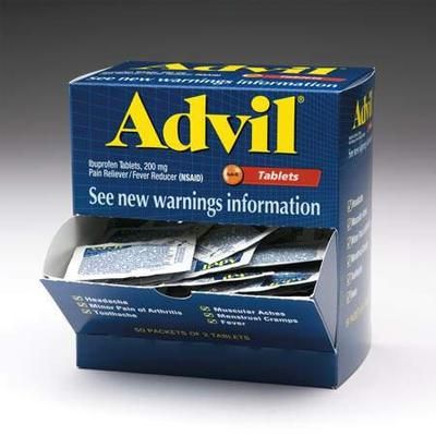 Advil Pain Relief 200 mg Strength Ibuprofen Tablet 100 per Bottle (498680_BT)