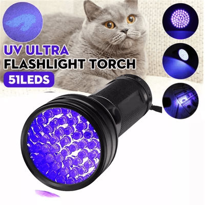 Shustar UV Tracker 51 LED Flashlight Blacklight UV Ultra Violet Light For Inspection & Hunting Shustar UV Tracker 51 LED Flashlight Blacklight UV Ultra Violet Light For Inspection & Hunting