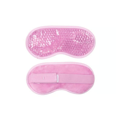 Premium Gel Beaded Eye Mask Soothing Hot & Cold Therapy Sleep Mask, Perfect Gift For Relaxation & Beauty Pink