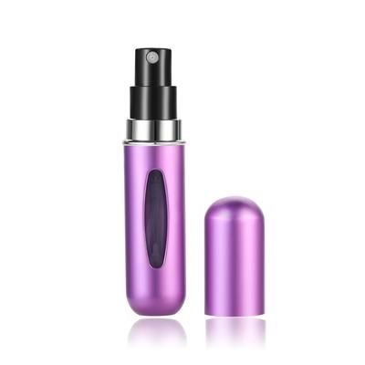 Mini 5ml Refillable Perfume Spray Bottle, Portable Atomizer Scent Pump Cosmetic Container For Travel, Purse, Gift no.8 5ml