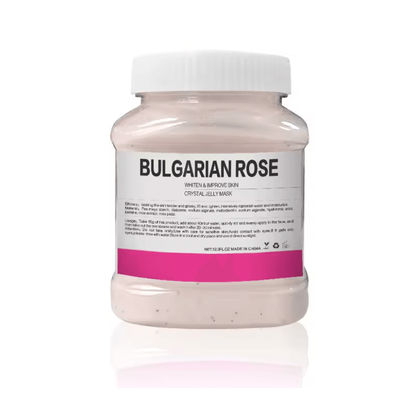 24K Gold Jelly Face Mask Powder With Rose For Deep Hydration And Glow bulgarian Rose