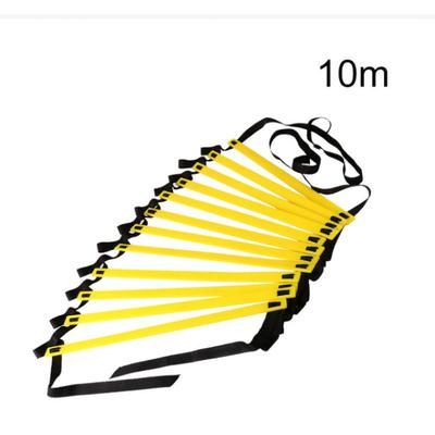 Professional Agility Ladder For Speed Training Football & Sports Flexibility Equipment With Nylon Straps 10m