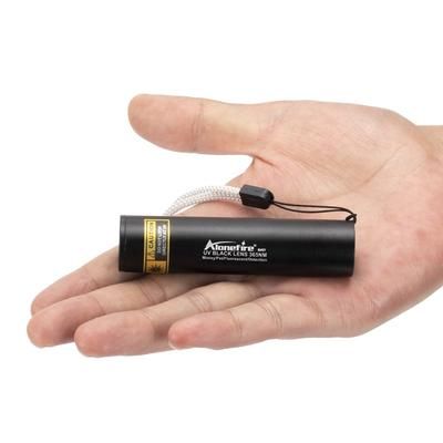 Mini 3W 365nm UV Flashlight, Rechargeable Blacklight Torch For Manicures, Pet Urine, Tinea, Scorpion & Money Detection Mini 3W 365nm UV Flashlight, Rechargeable Blacklight Torch For Manicures, Pet Urine, Tinea, Scorpion & Money Detection