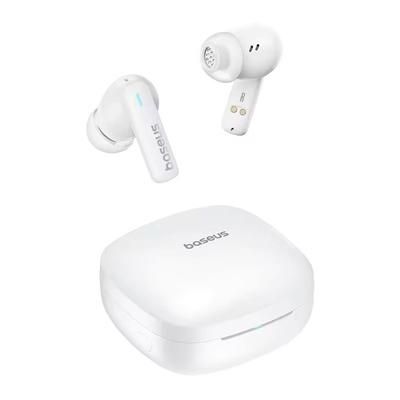 Wireless Bluetooth Earphones Big Bass Waterproof Earbuds white