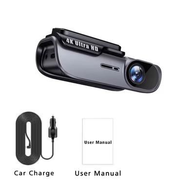 4K UHD Dash Cam With WiFi, Night Vision, And 24 Hour Monitoring 64g 4k Dash Cam